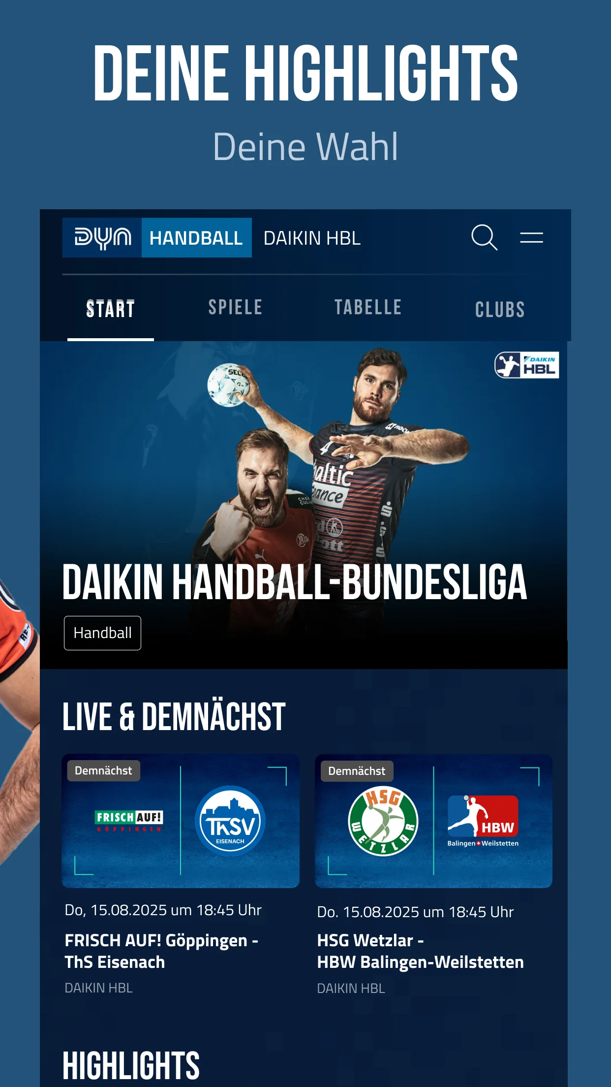 Dyn Sport screenshot